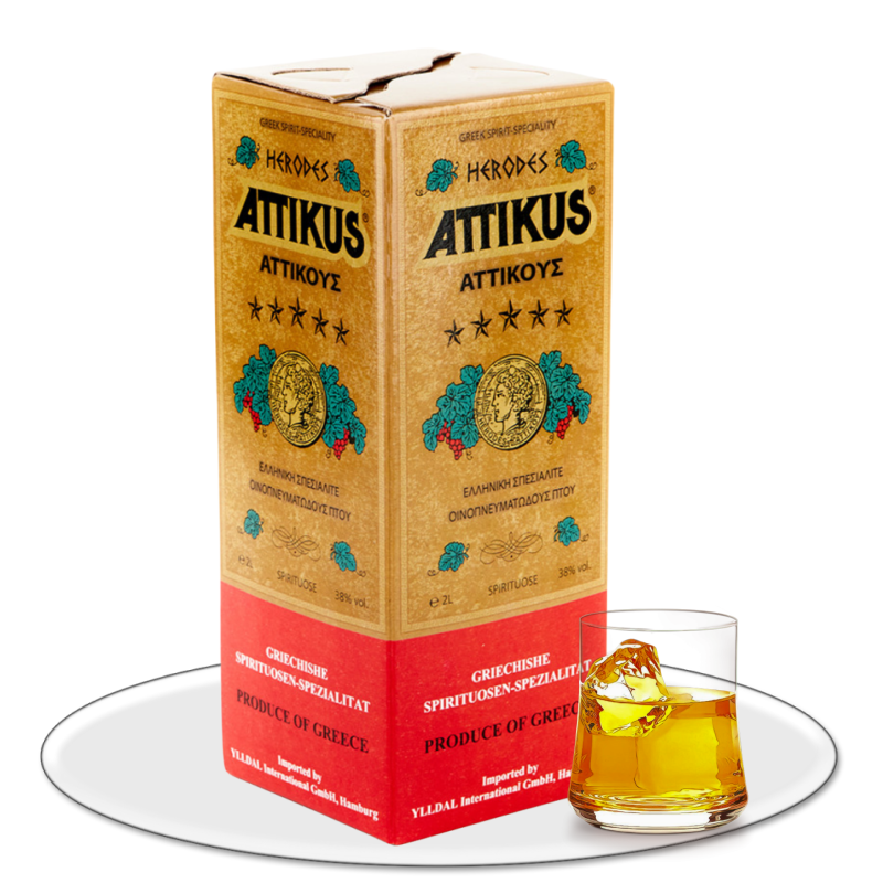 БРЕНДИ АТТИКУС (ATTIKUS) 2 Л